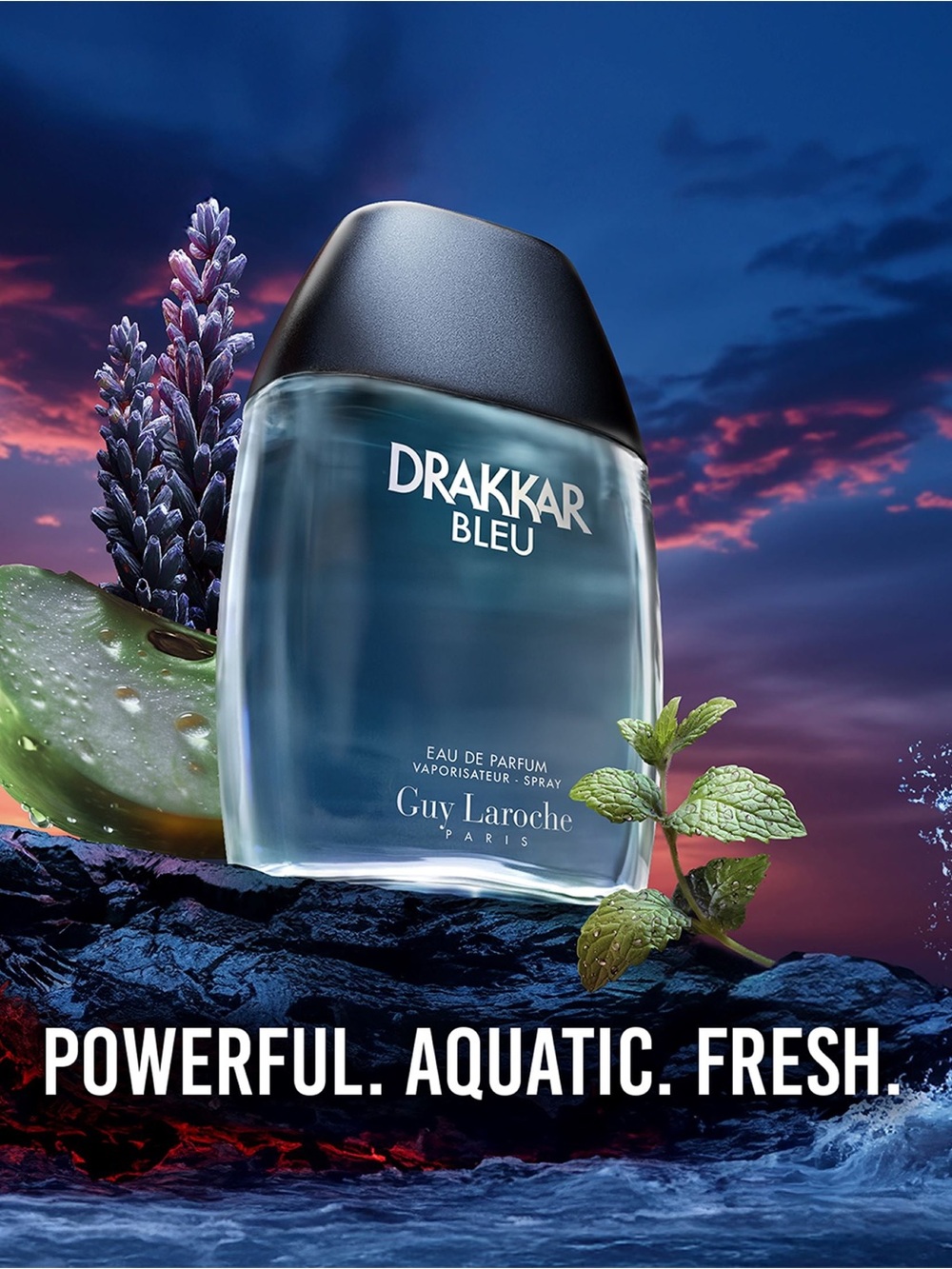 Guy Laroche Drakkar Bleu — EDP men’s 100ml 3.4oz new sealed.